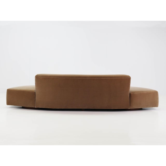 Beige Large Anthropomorphic Sofa by Vladimir Kagan, 1962 For Sale - Image 8 of 16