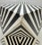 Art Deco Style Black and White Resin Sculptural Side, End Table or Stool, a Pair For Sale - Image 11 of 12