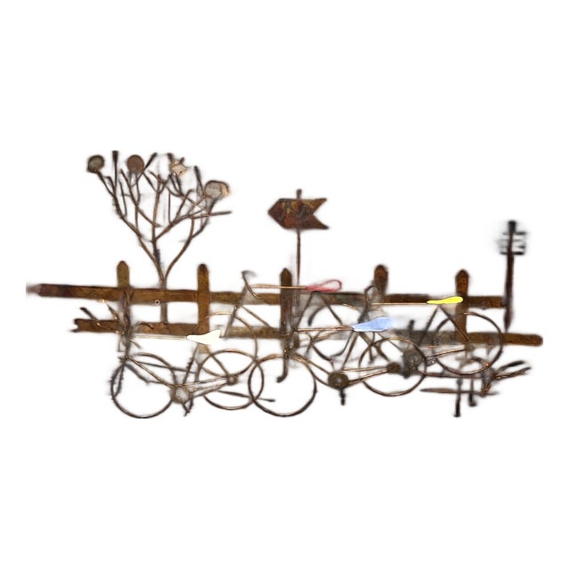 1960s Curtis Jere Bicycle Sculpture For Sale
