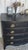 Wood Black Vintage Chest of Drawers, Distressed For Sale - Image 7 of 11