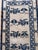 Antique Peking Chinese Runner, Handmade Oriental Rug, Circa 1870, Ivory and Blue For Sale - Image 13 of 16