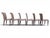 Poltrona Frau Vittoria Chairs from Poltrona Frau,, 2000s, Set of 6 For Sale - Image 4 of 16