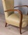 Vintage Italian Armchairs in Wood and Fabric, 1950s, Set of 2 For Sale - Image 10 of 13