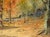 Queensdown Warren, Kent - Autumn Forest Interior Landscape in Watercolor by L B H Cremer For Sale In Monterey, CA - Image 6 of 10