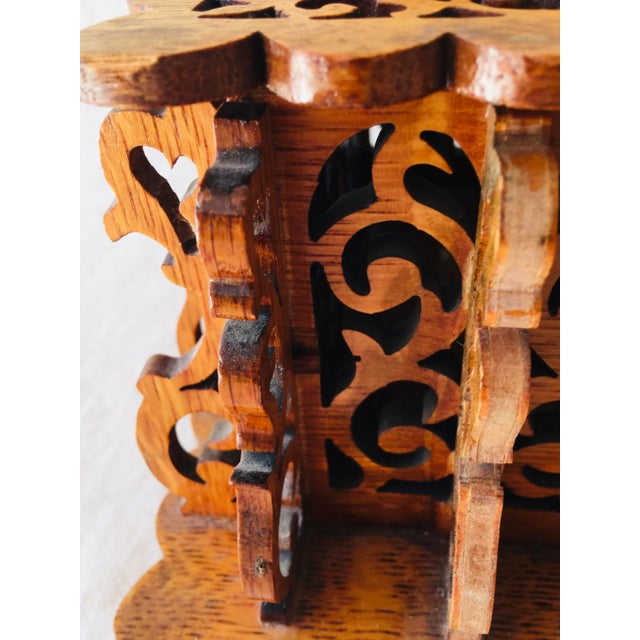 Early 20th Century Hand Carved Oak Treasure Box For Sale - Image 11 of 13