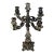 Liberace Collection Sterling Silver 22.5" Candelabra With Christie's Provenance For Sale