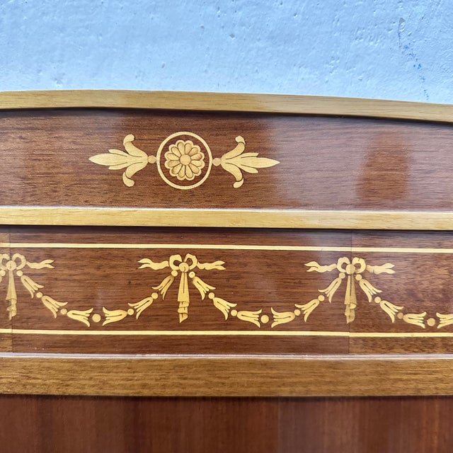 20th Century Edwardian Headboard in Wood, England, 1930s For Sale - Image 15 of 18