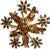 Gilded Chandelier with Gold Leaf, Italy, 1960s For Sale - Image 15 of 18