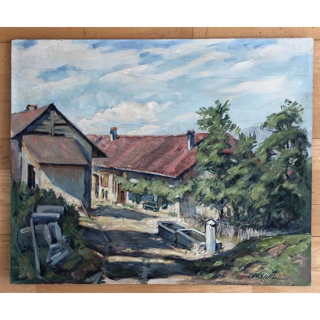 Painter born in La Chaux-de Fonds in 1883. Painter and medalist. Portraits, still lifes with flowers, popular motifs. He...