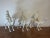 Vintage Three Wise Men on Camels Figurines Set of 3 White Ceramic Nativity Magi For Sale - Image 4 of 16