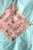 1950s Quilt Top in Aqua and Yellow in an Intricate Pattern For Sale - Image 6 of 11