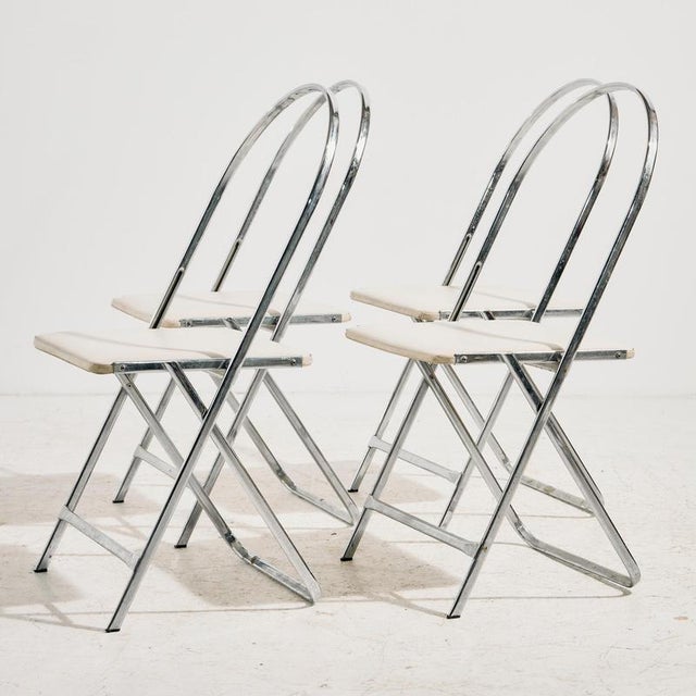 Aprilina Chairs by Gae Aulenti for Zanotta, 1980s, Set of 4 For Sale - Image 15 of 15
