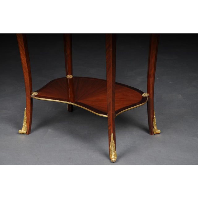 Brown 20th Century French Louis XV Style Side Table For Sale - Image 8 of 18