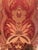 Wood Hickory Silk Damask Brocade Carved Wood Accent Chair For Sale - Image 7 of 9