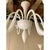 Italian White Murano Glass Chandelier by Simoeng For Sale - Image 4 of 7