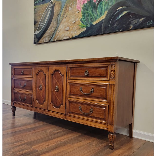 Mid-Century Modern Sideboard Buffet For Sale - Image 9 of 12