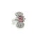 This is part of Chairish’s Fine Jewelry assortment. 18 karat white gold Edwardian era-inspired Pink Sapphire and Diamond...