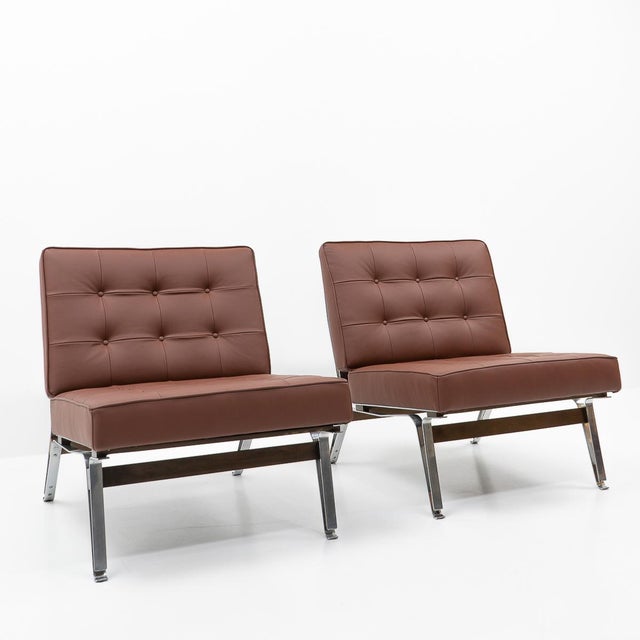1950s 856 Lounge Chairs by Ico & Luisa Parisi for Cassina, 1950s, Set of 2 For Sale - Image 5 of 18