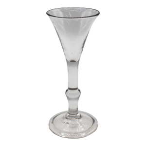 Circa 1730-40 George II Period Wine Glass