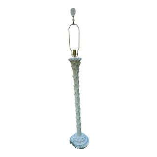 Vintage Serge Roche Style Palm Tree Floor Lamp For Sale