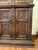 Early 20th Century Hand-Carved Gothic Revival Two-Tiered Cabinet With Iron Hardware For Sale - Image 10 of 16