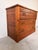 Traditional Vintage American Traditional Three Drawer Chest With Brass Handles For Sale - Image 3 of 17