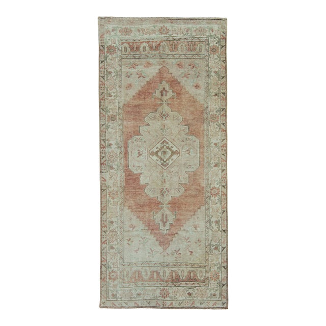Turkish Vintage Rug 4'9" x 10'9" #20661 For Sale