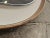 Brown Vintage Round Wall Mirror in PVC and Eco-Leather, 1970 For Sale - Image 8 of 11