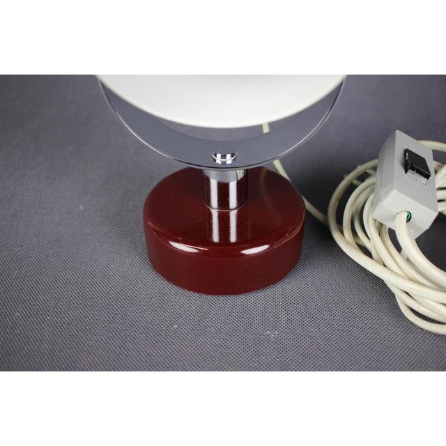 Metal Vintage Table Lamp by Stanislav Indra, 1970s For Sale - Image 7 of 12