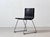 Animal Skin Bernhard Leather Chairs in Black and Chrome by Ola Wihlborg for Ikea, 2010s For Sale - Image 7 of 16