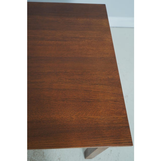 Stickley Mission Oak Spindle Side Office Desk For Sale - Image 14 of 18