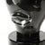 1980s Mid-Century Hand-Blown Murano Black Glass Head Sculpture Signed Sergio Rossi For Sale - Image 5 of 14