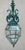 Antique Neoclassical Bronze Hanging Lantern / Pendent With Ornate Swan Motif For Sale - Image 13 of 17