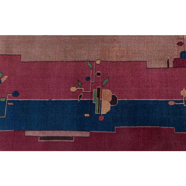 Doris Leslie Blau Vintage Chinese Art Deco Rug For Sale In New York - Image 6 of 9