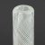 Postmodern Venini Style Clear Glass Bottle Vases, Pair For Sale - Image 3 of 5
