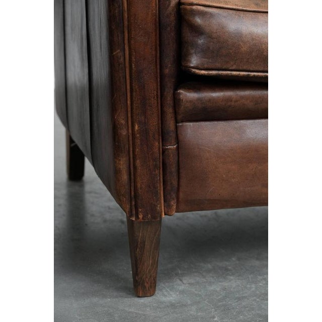 Vintage Sheepskin Armchairs, Set of 2 For Sale - Image 16 of 18