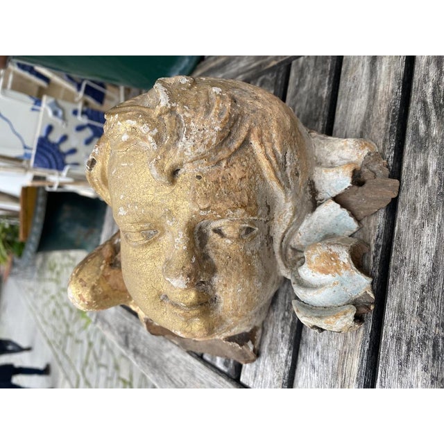 Late 18th Century 18th Century Angels, 1780s, Set of 2 For Sale - Image 5 of 18