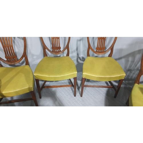 Georgian Mahogany Dining Chairs, Set of 6 For Sale - Image 5 of 15