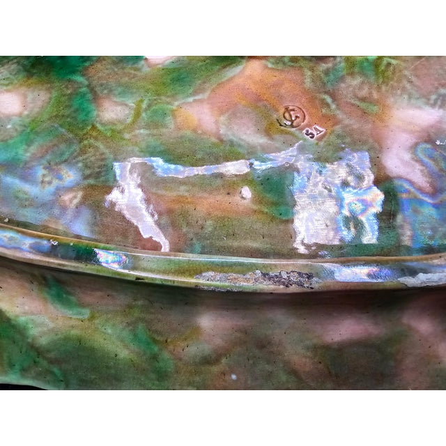George Jones Antique c.1875 Victorian English George Jones Cucumber Platter 17" For Sale - Image 4 of 17