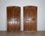 Two exceptional pairs of French communication doors, finely crafted in solid walnut and dating from the 18th century. Each...