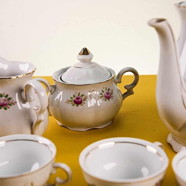 Vintage Coffee Service for 6 from EMS, Japan, Set of 15 For Sale - Image 4 of 12