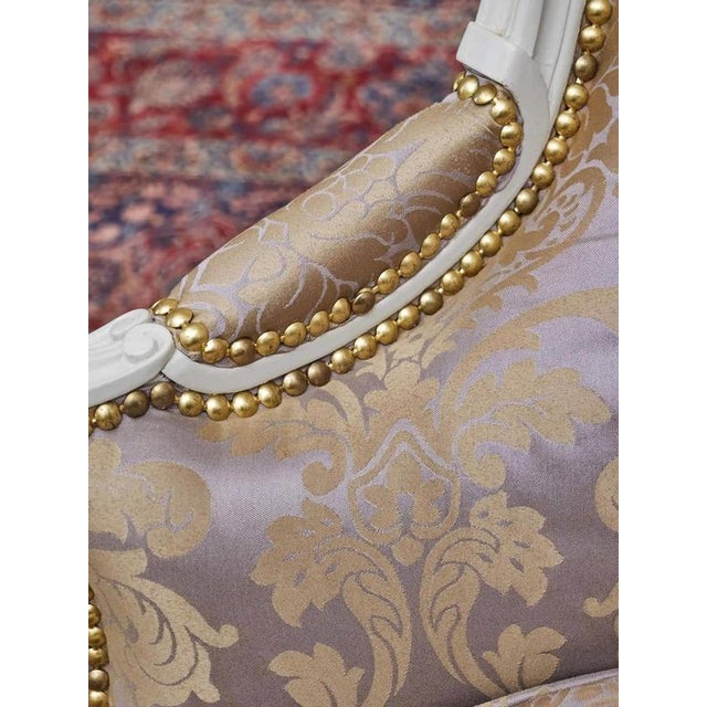 Antique Louis XV Armchairs, Set of 2 For Sale - Image 4 of 11