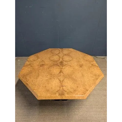 Elm Burl Coffee Table by Jean-Claude Mahey For Sale - Image 4 of 11