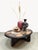Immerse yourself completely in mid-century modern style with this designer coffee table by Tue Poulsen for Haslev...