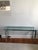 Vintage Modern Flat-Bar Chrome Console Table For Sale In New York - Image 6 of 7