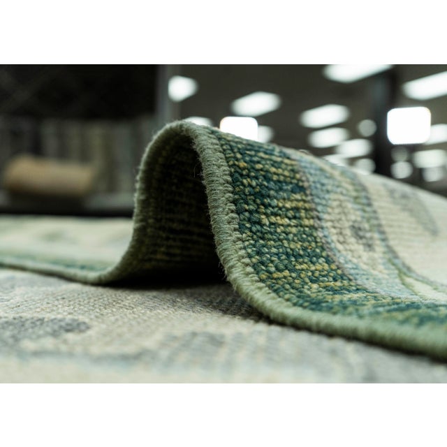 Textile Turkish Oushak Rug 9'4" x 12'4" #20102 For Sale - Image 7 of 8