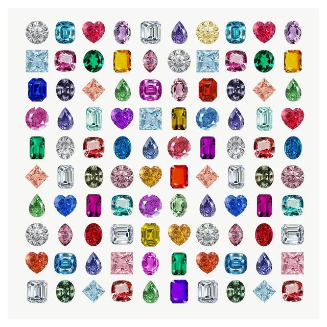 "Diamond Life" by Alejandro Franseschini Framed Print on Rag Paper For Sale - Image 6 of 11