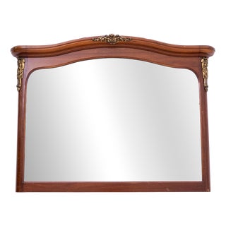 Antique Mirror in Walnut, France, 1890 For Sale