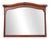 Antique Mirror in Walnut, France, 1890 For Sale