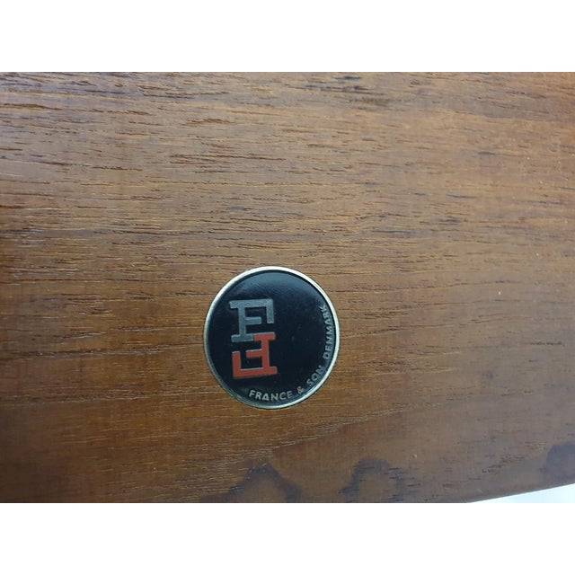 Model FD 575 Coffee Table in Teak by Hvidt and Nielsen, 1950s For Sale - Image 10 of 16
